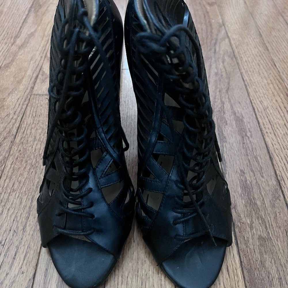 Nine West Open Toe Booties - Picture 2 of 4